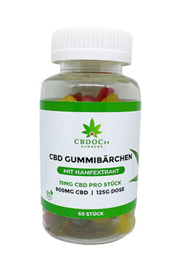 Gummibärchen in 60 Stück Dose